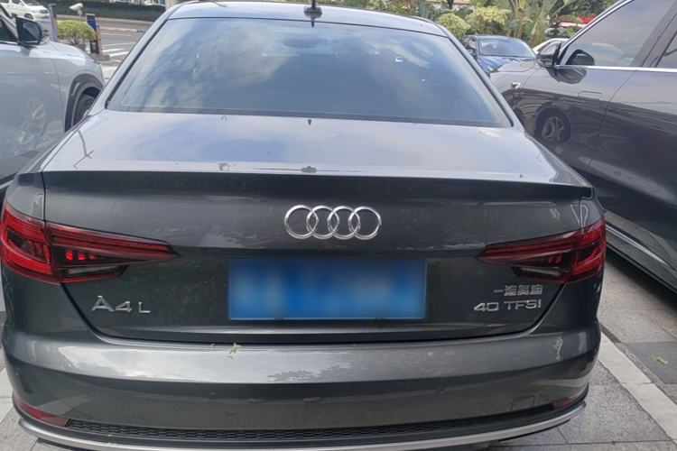 Used Audi A4L 2019 40 TFSI Fashion Edition China VI Emission Standard Rear