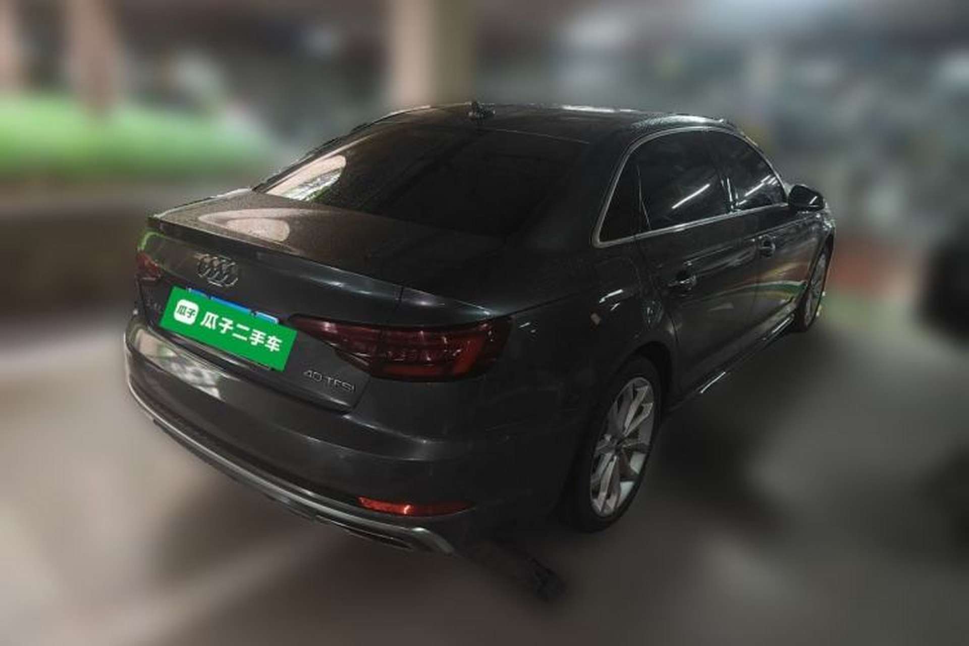 Used Audi A4L 2019 40 TFSI Fashion Edition China VI Emission Standard Rear Right 45 Deg