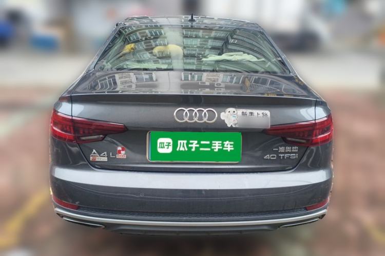 Used Audi A4L 2019 40 TFSI Fashion Edition China VI Emission Standard Rear
