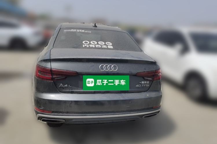 Used Audi A4L 2019 40 TFSI Fashion Edition China VI Emission Standard Rear