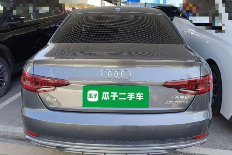 Used Audi A4L 2019 40 TFSI Fashion Edition China VI Emission Standard Rear