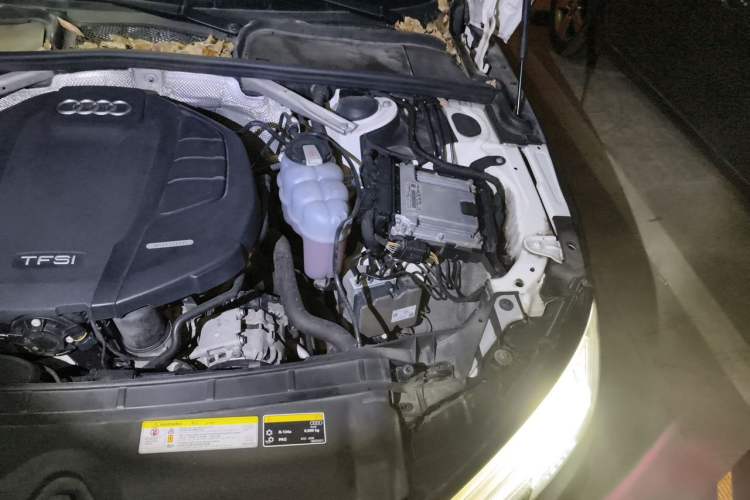 Used Audi A4L 2019 40 TFSI Fashion Edition China VI Emission Standard Engine Bay Left