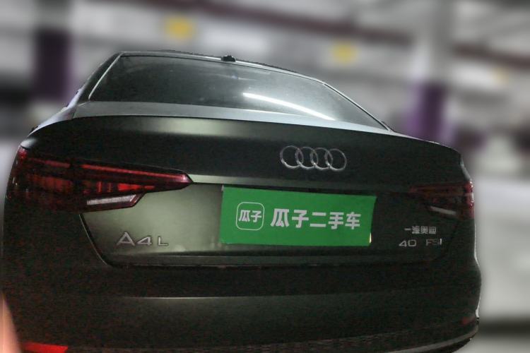 Used Audi A4L 2019 40 TFSI Fashion Edition China VI Emission Standard Rear