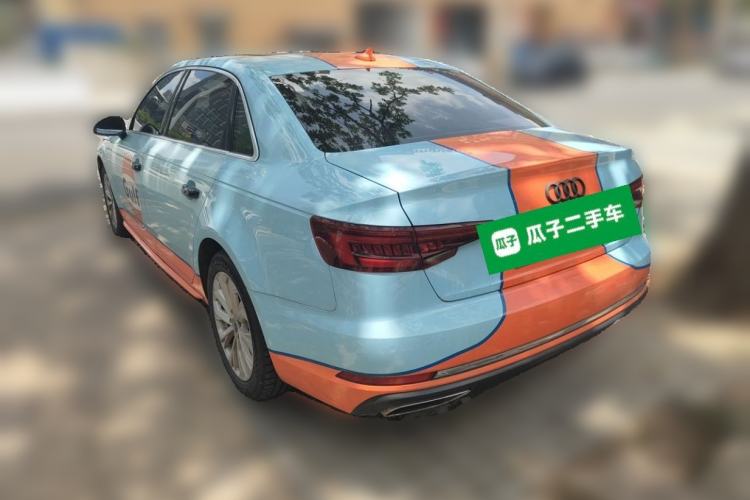 Used Audi A4L 2019 40 TFSI Ambition China VI Rear Left 45 Deg