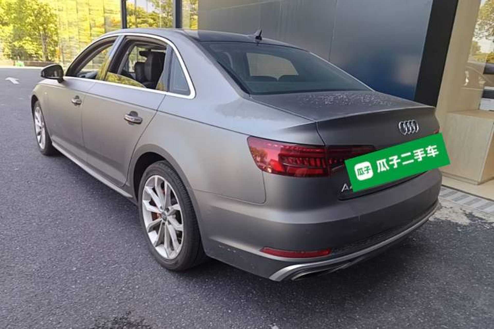 Used Audi A4L 2019 40 TFSI Fashion Edition China VI Emission Standard Rear Left 45 Deg
