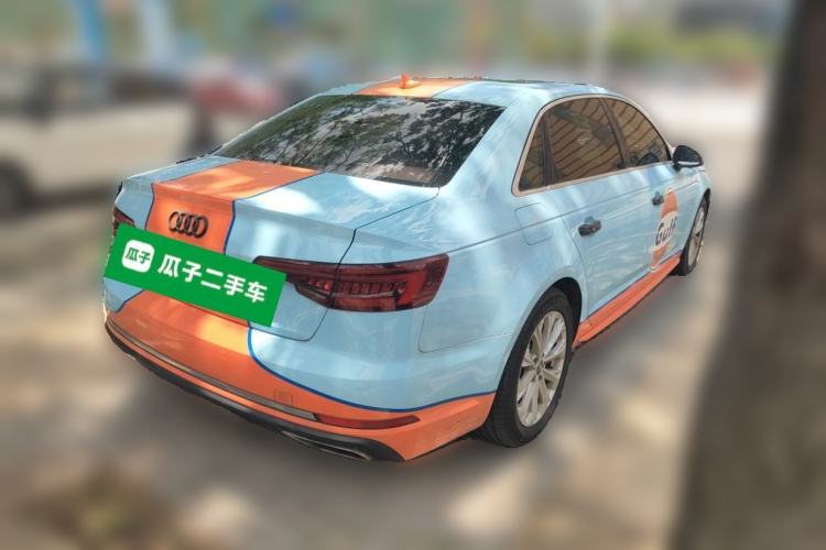 Used Audi A4L 2019 40 TFSI Ambition China VI Rear Right 45 Deg
