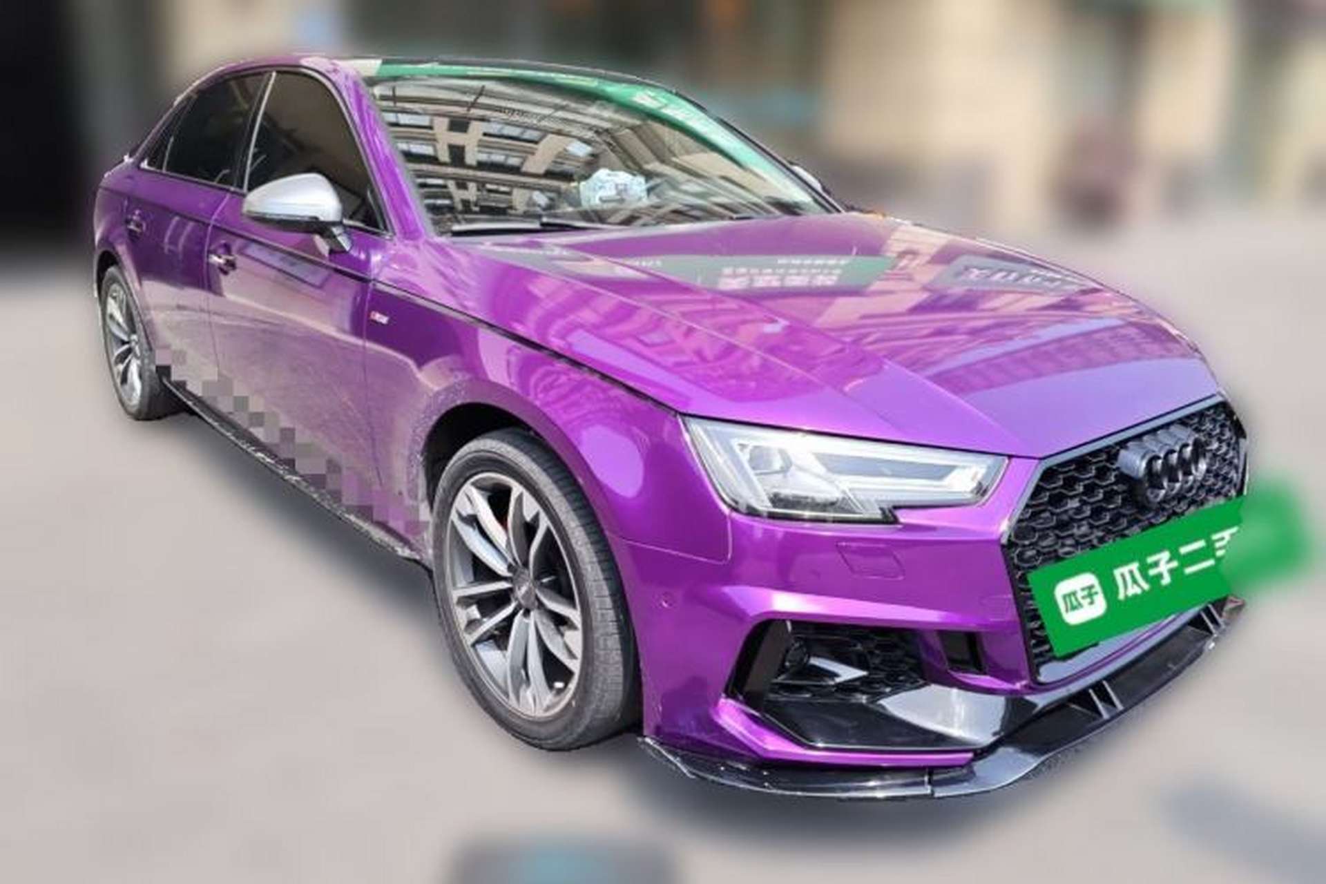 Used Audi A4L 2019 40 TFSI Fashion Edition China VI Emission Standard Front Right 45 Deg