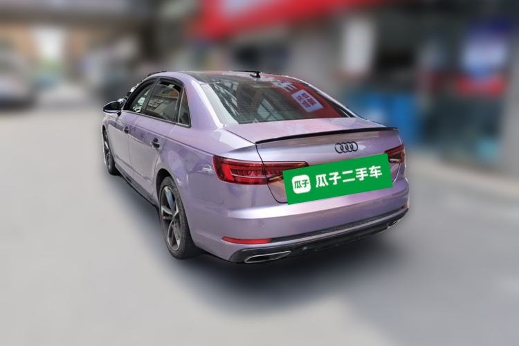 Used Audi A4L 2019 40 TFSI Fashion Edition China VI Emission Standard Rear Left 45 Deg
