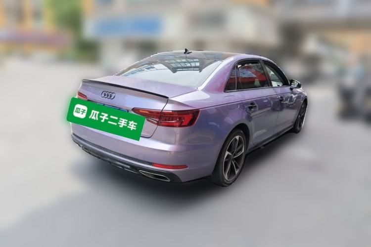 Used Audi A4L 2019 40 TFSI Fashion Edition China VI Emission Standard Rear Right 45 Deg