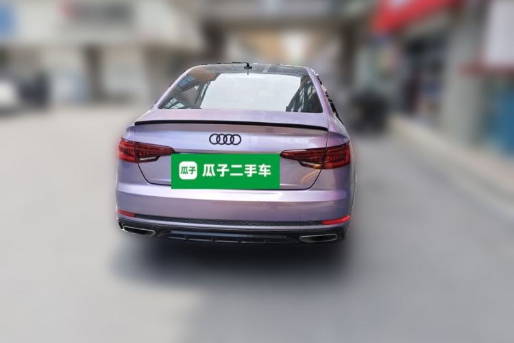 Used Audi A4L 2019 40 TFSI Fashion Edition China VI Emission Standard Rear