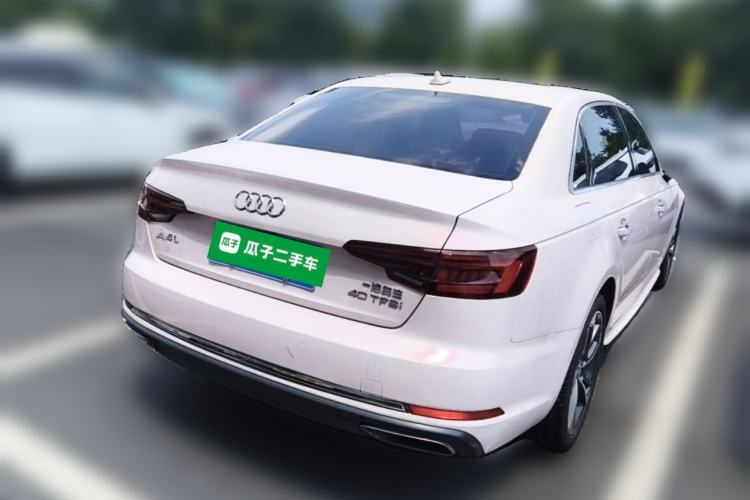 Used Audi A4L 2019 40 TFSI Ambition China VI Rear Right 45 Deg