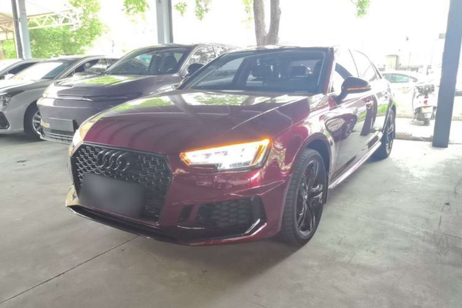 Used Audi A4L 2019 40 TFSI Ambition China VI Front Left 45 Deg