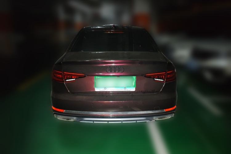 Used Audi A4L 2019 40 TFSI Fashion Edition China VI Emission Standard Rear