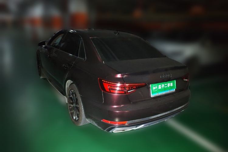 Used Audi A4L 2019 40 TFSI Fashion Edition China VI Emission Standard Rear Left 45 Deg