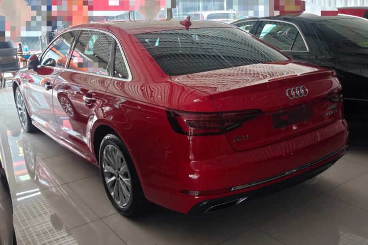 Used Audi A4L 2019 40 TFSI Ambition China VI Rear Left 45 Deg