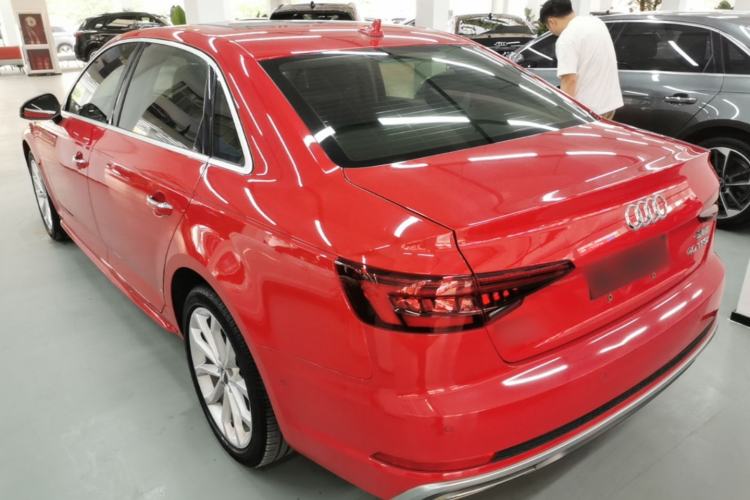 Used Audi A4L 2019 40 TFSI Fashion Edition China VI Emission Standard Rear Left 45 Deg