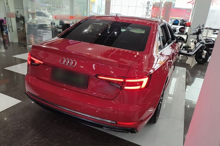 Used Audi A4L 2019 40 TFSI Ambition China VI Rear Right 45 Deg