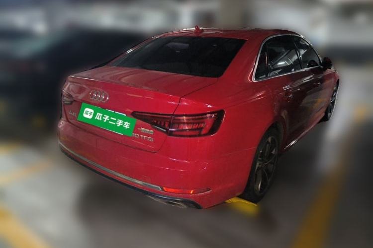 Used Audi A4L 2019 40 TFSI Ambition China VI Rear Right 45 Deg