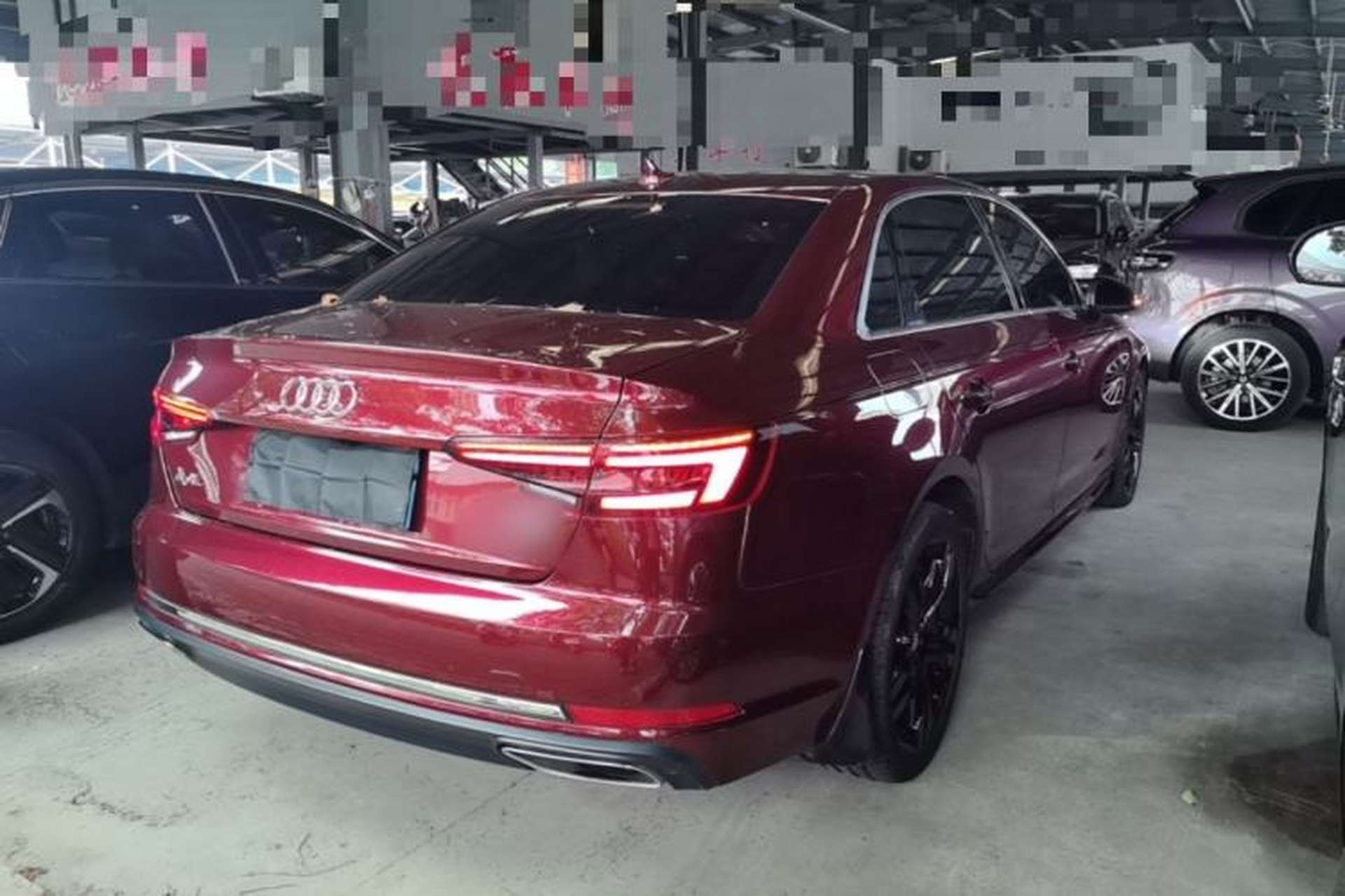 Used Audi A4L 2019 40 TFSI Ambition China VI Rear Right 45 Deg