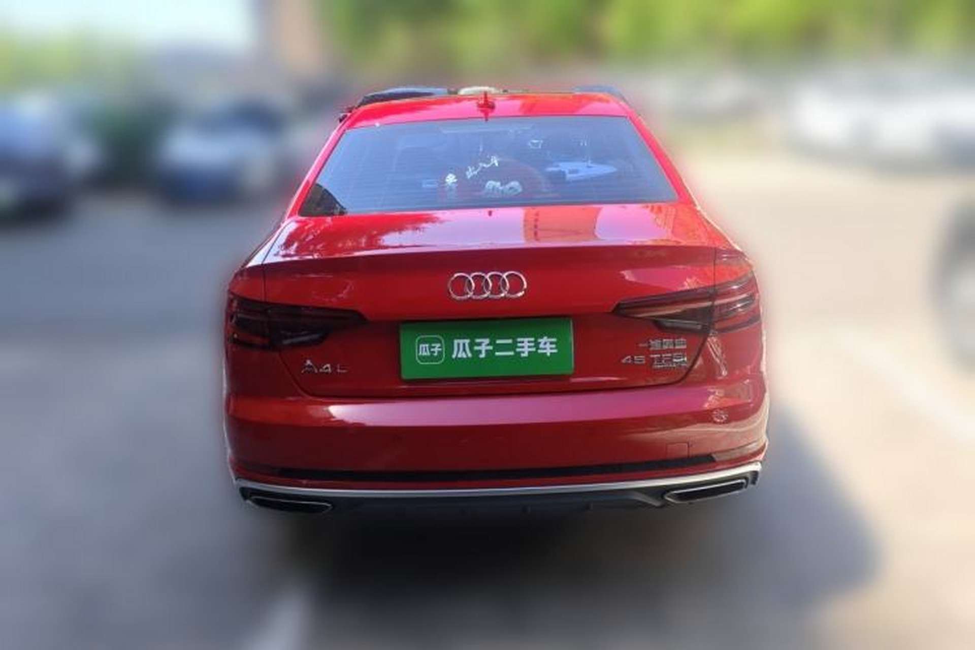 Used Audi A4L 2019 40 TFSI Fashion Edition China VI Emission Standard Rear