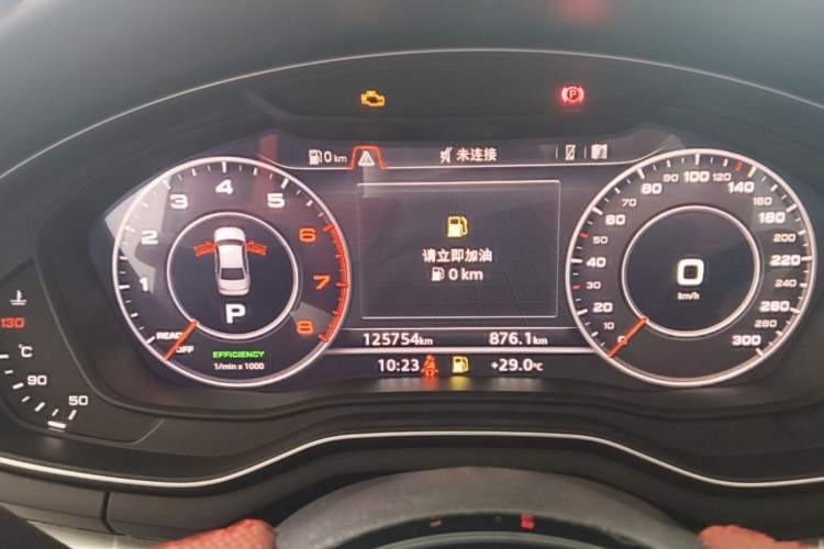 Used Audi A4L 2019 40 TFSI Fashion Edition China VI Emission Standard Instrument Cluster