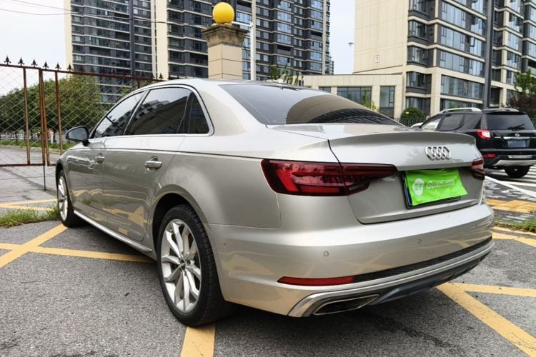 Used Audi A4L 2019 40 TFSI Fashion Edition China VI Emission Standard Rear Left 45 Deg