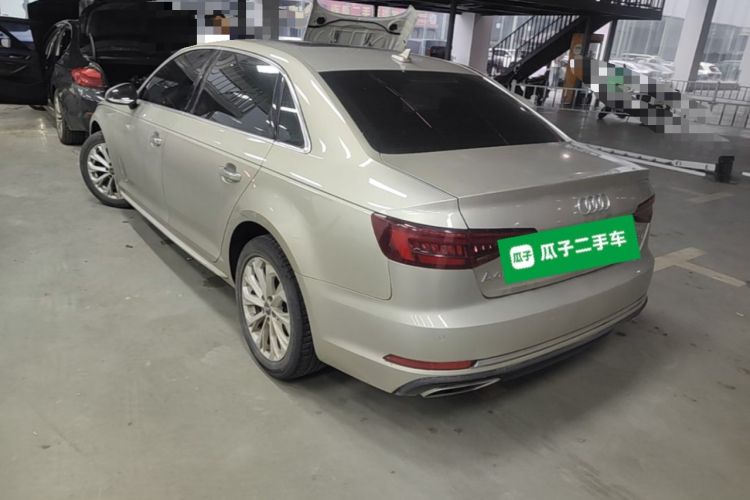 Used Audi A4L 2019 40 TFSI Ambition China VI Rear Left 45 Deg