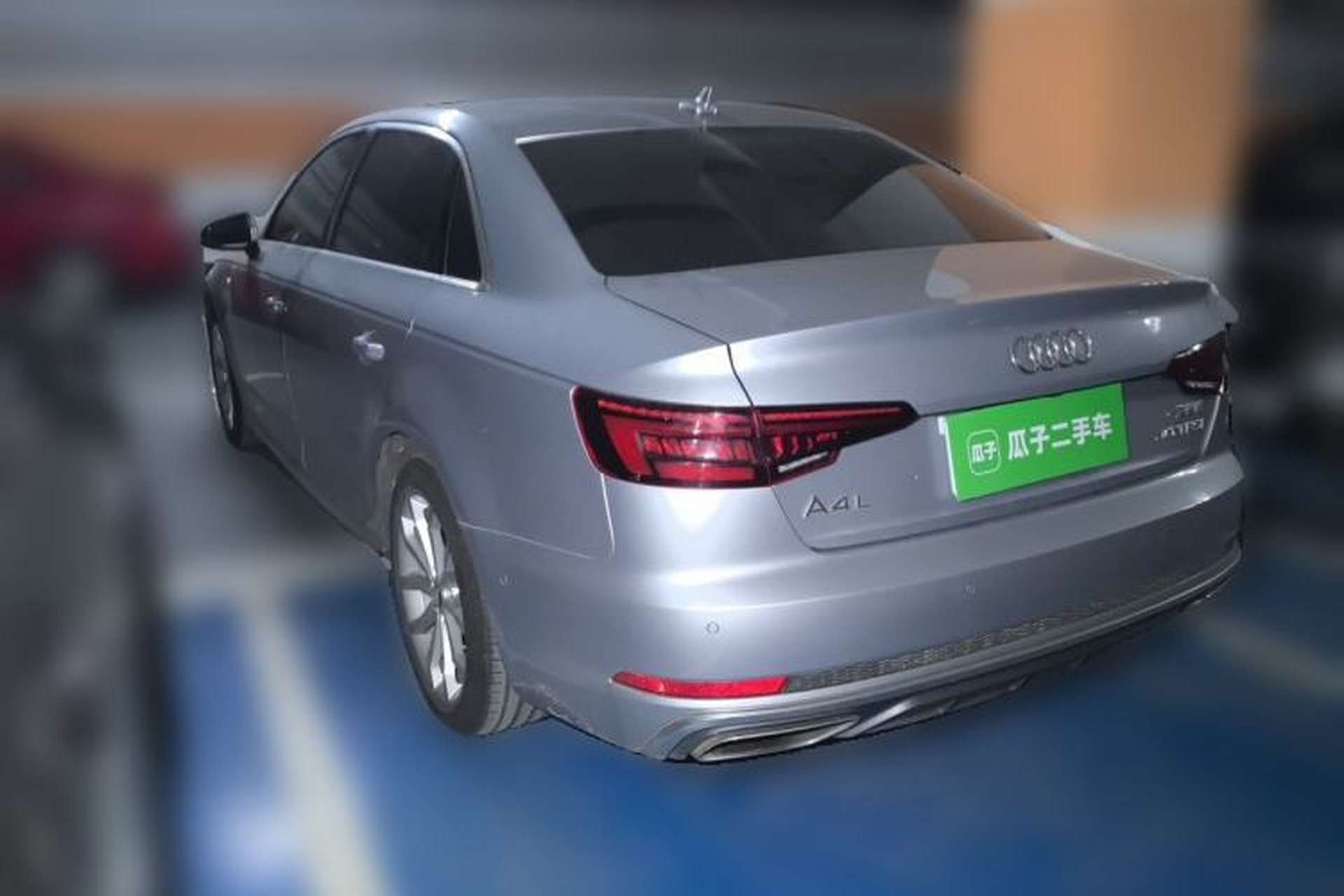 Used Audi A4L 2019 40 TFSI Fashion Edition China VI Emission Standard Rear Left 45 Deg