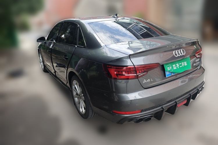 Used Audi A4L 2019 45 TFSI quattro Individual Sport Edition China VI Rear Left 45 Deg