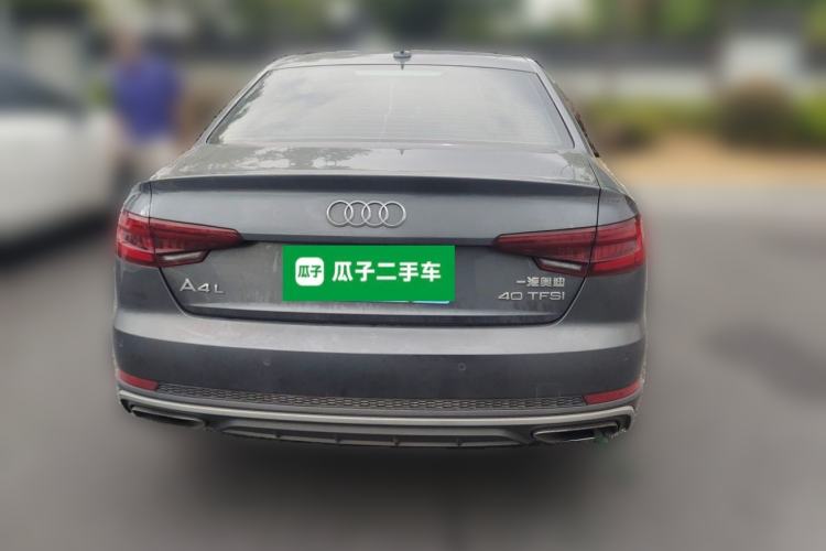 Used Audi A4L 2019 40 TFSI Fashion Edition China VI Emission Standard Rear