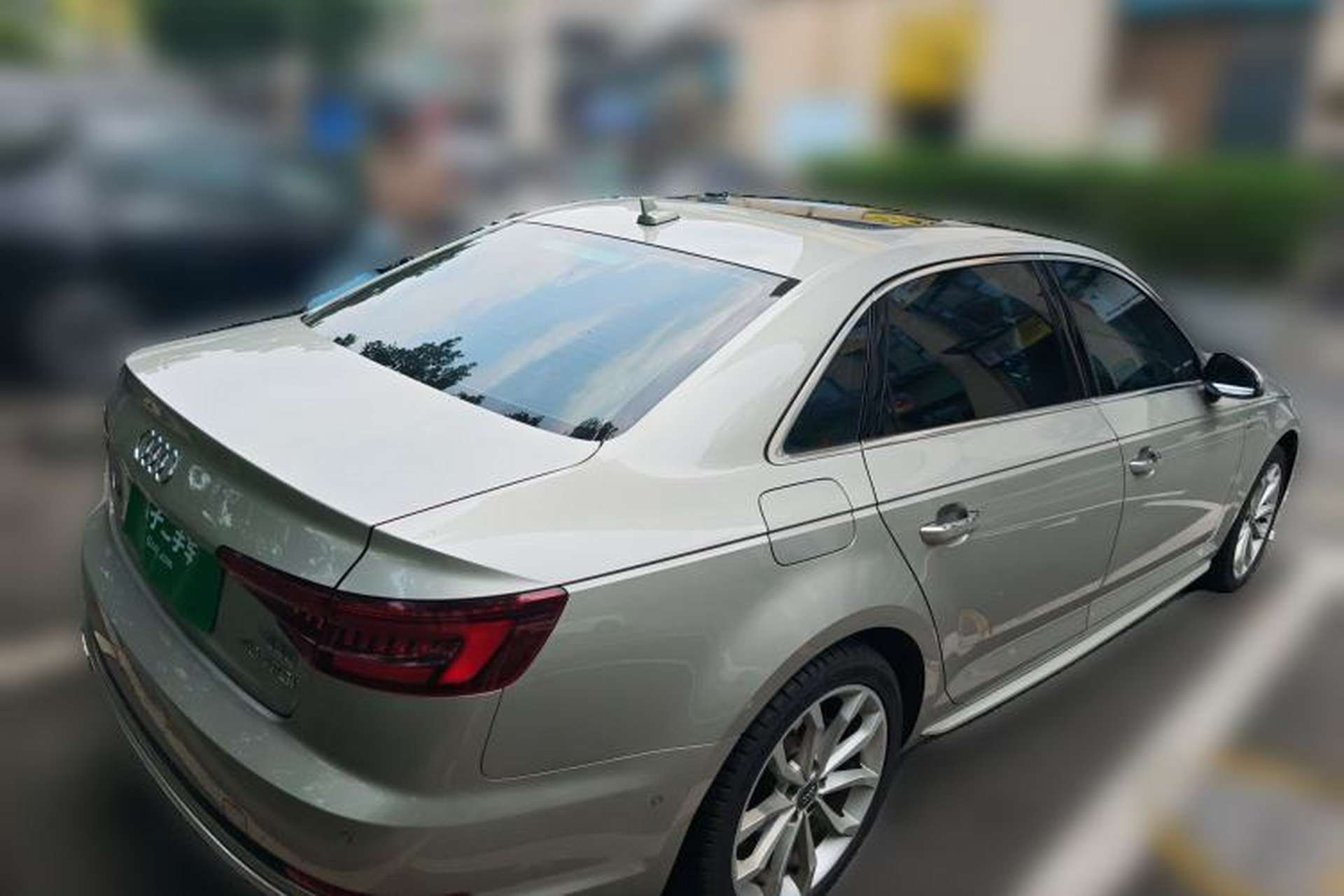 Used Audi A4L 2019 40 TFSI Fashion Edition China VI Emission Standard Rear Right 45 Deg