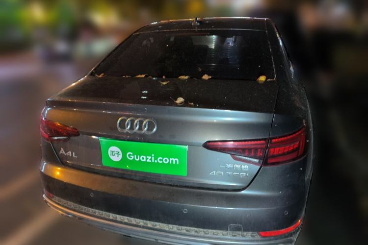 Used Audi A4L 2019 40 TFSI Fashion Edition China VI Emission Standard Rear