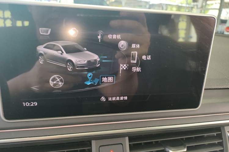 Used Audi A4L 2019 40 TFSI Fashion Version China V Audio And AC Panel