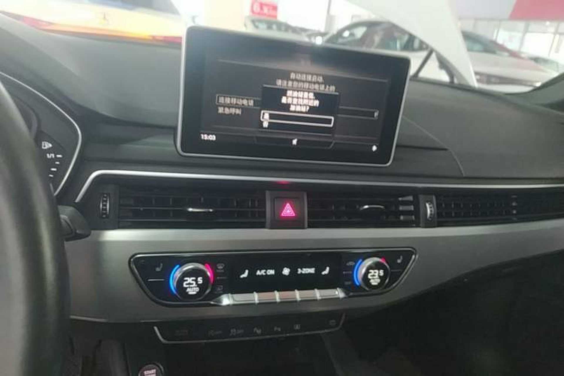 Used Audi A4L 2019 40 TFSI Sporty Version China V Audio And AC Panel
