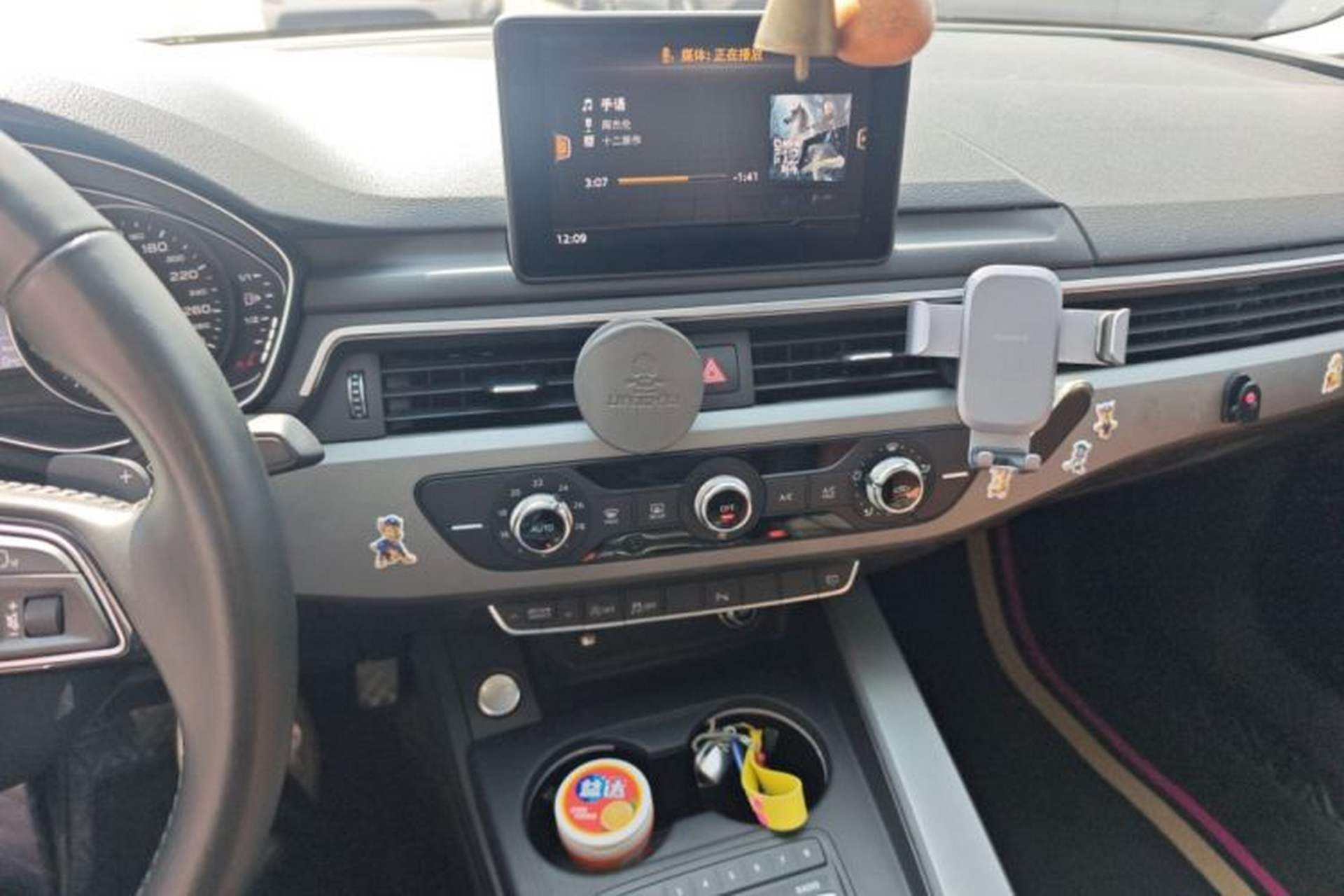 Used Audi A4L 2019 40 TFSI Ambition China VI Audio And AC Panel