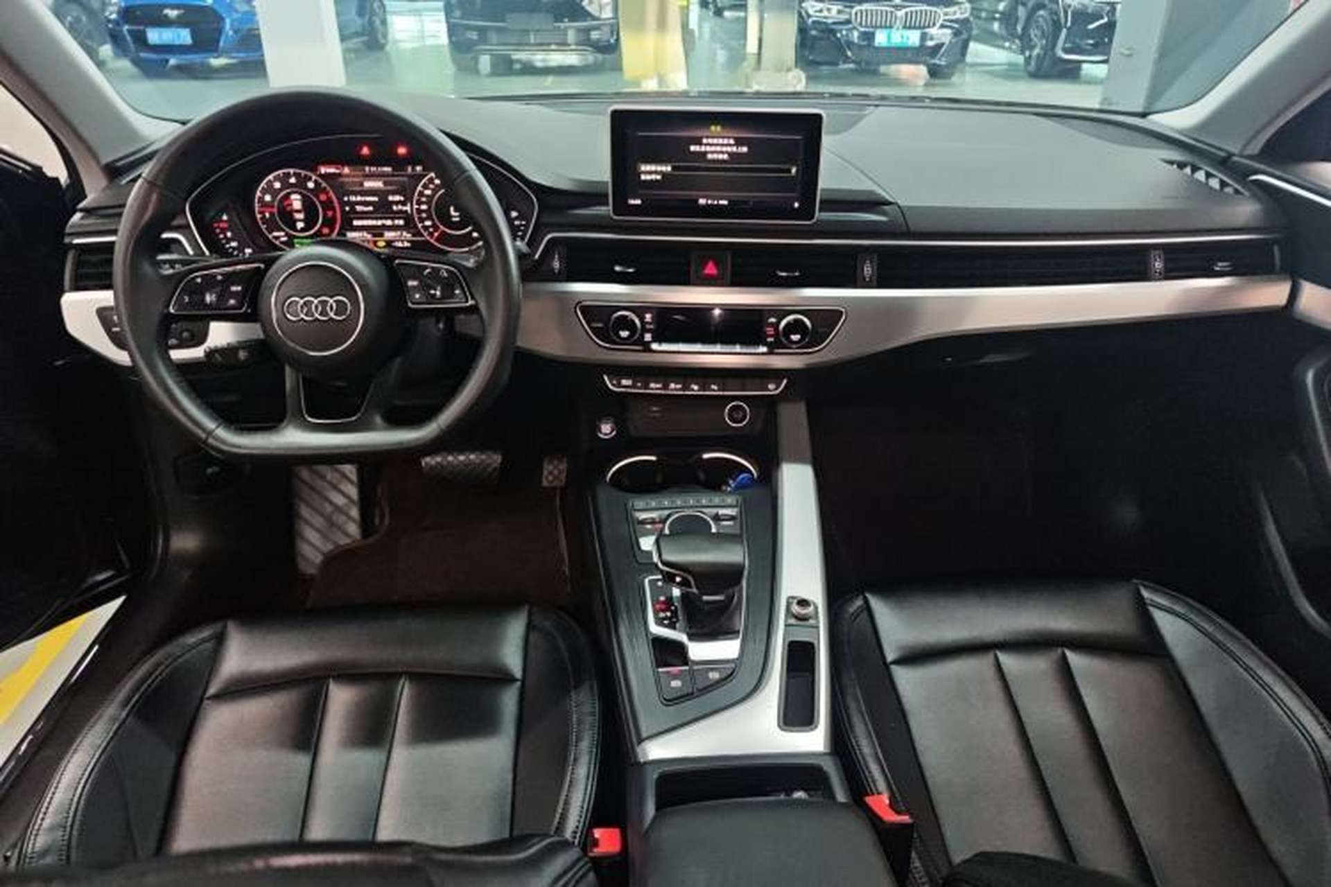 Used Audi A4L 2019 40 TFSI Fashion Edition China VI Emission Standard Center Console