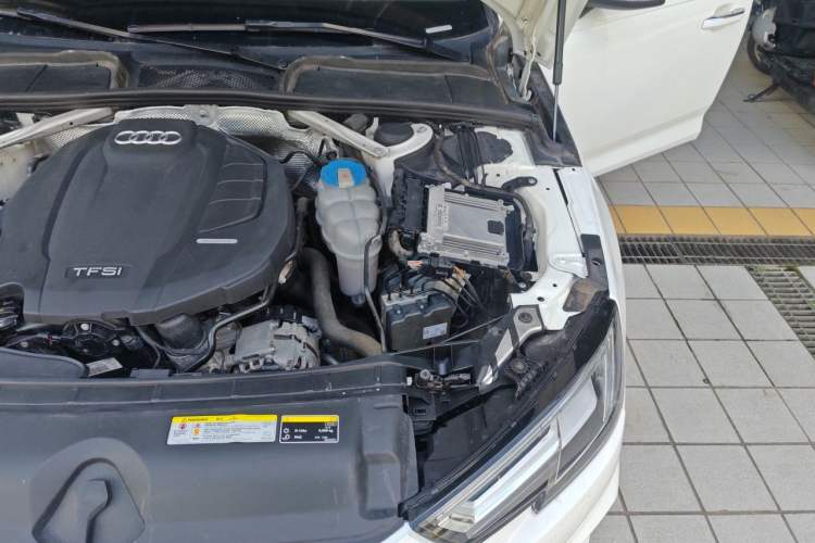 Used Audi A4L 2019 40 TFSI Fashion Edition China VI Emission Standard Engine Bay Left