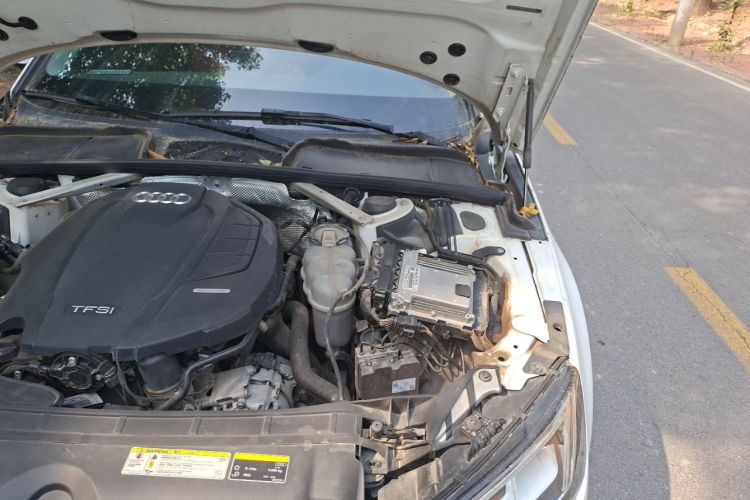 Used Audi A4L 2019 40 TFSI Fashion Edition China VI Emission Standard Engine Bay Left