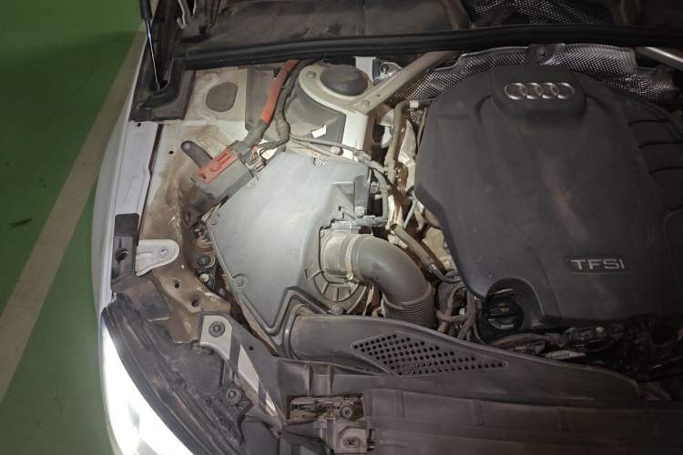 Used Audi A4L 2019 40 TFSI Fashion Edition China VI Emission Standard Engine Bay Right