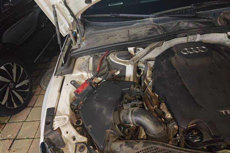 Used Audi A4L 2019 40 TFSI Fashion Edition China VI Emission Standard Engine Bay Right
