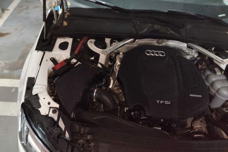 Used Audi A4L 2019 40 TFSI Fashion Edition China VI Emission Standard Engine Bay Right