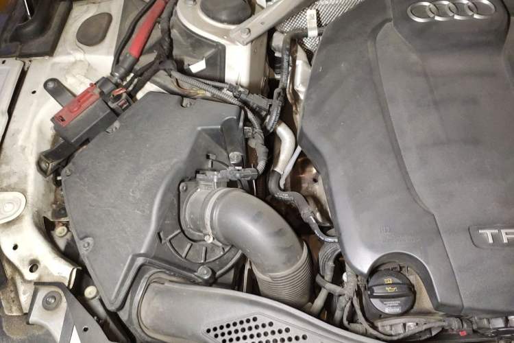 Used Audi A4L 2019 40 TFSI Fashion Edition China VI Emission Standard Engine Bay Right