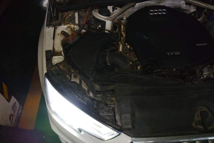 Used Audi A4L 2019 40 TFSI Fashion Edition China VI Emission Standard Engine Bay Right