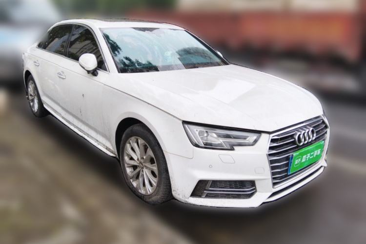 Used Audi A4L 2019 40 TFSI Ambition China VI Front Right 45 Deg