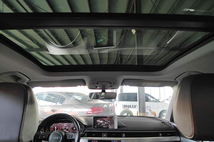 Used Audi A4L 2019 40 TFSI Fashion Edition China VI Emission Standard Headliner