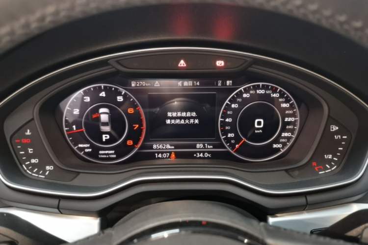 Used Audi A4L 2019 40 TFSI Sporty Version China VI Instrument Cluster