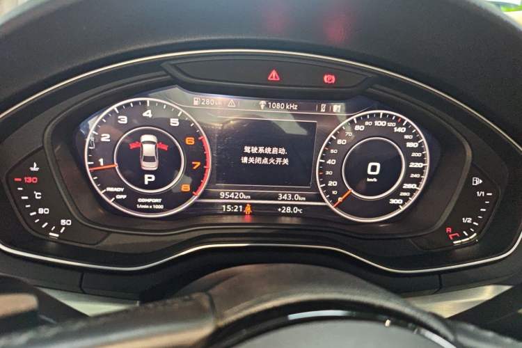 Used Audi A4L 2019 40 TFSI Fashion Edition China VI Emission Standard Instrument Cluster