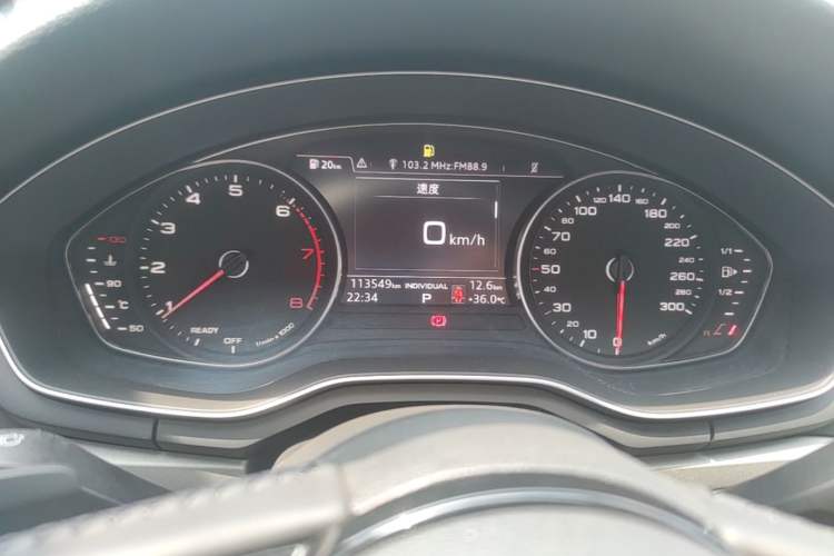 Used Audi A4L 2019 40 TFSI Ambition China VI Instrument Cluster
