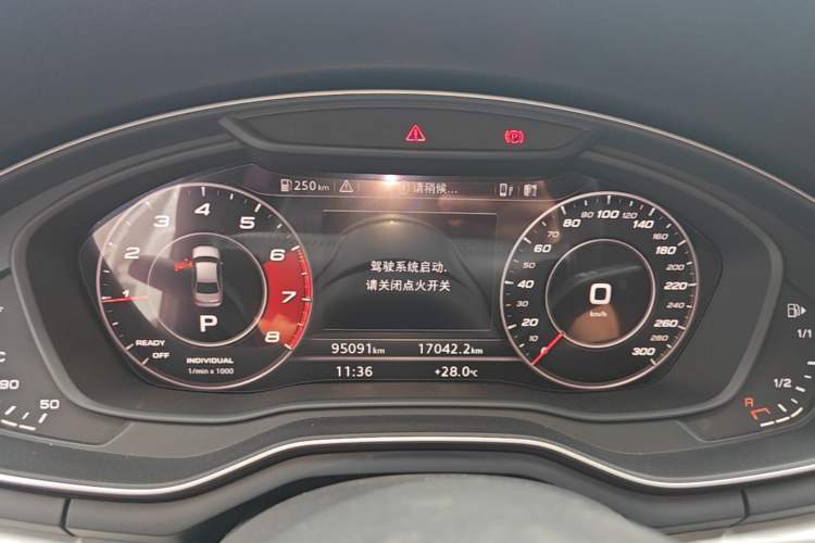 Used Audi A4L 2019 40 TFSI Fashion Edition China VI Emission Standard Instrument Cluster