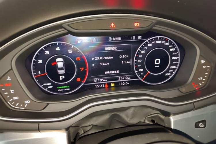 Used Audi A4L 2019 40 TFSI Fashion Version China V Instrument Cluster